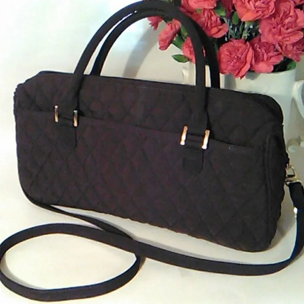 Vera Bradley Chocolate Brown Quilted Bag